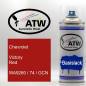 Preview: Chevrolet, Victory Red, WA9260 / 74 / GCN: 400ml Sprühdose, von ATW Autoteile West.